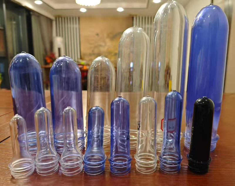 小瓶胚從11.9克到28克,大瓶胚從100克到350克,產(chǎn)品更加豐富